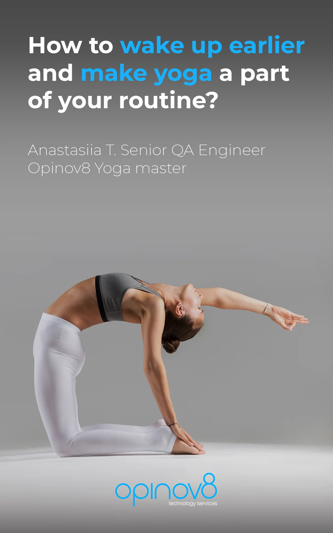 Opinov8 Tips: How to wake up earlier and make yoga a part of your routine