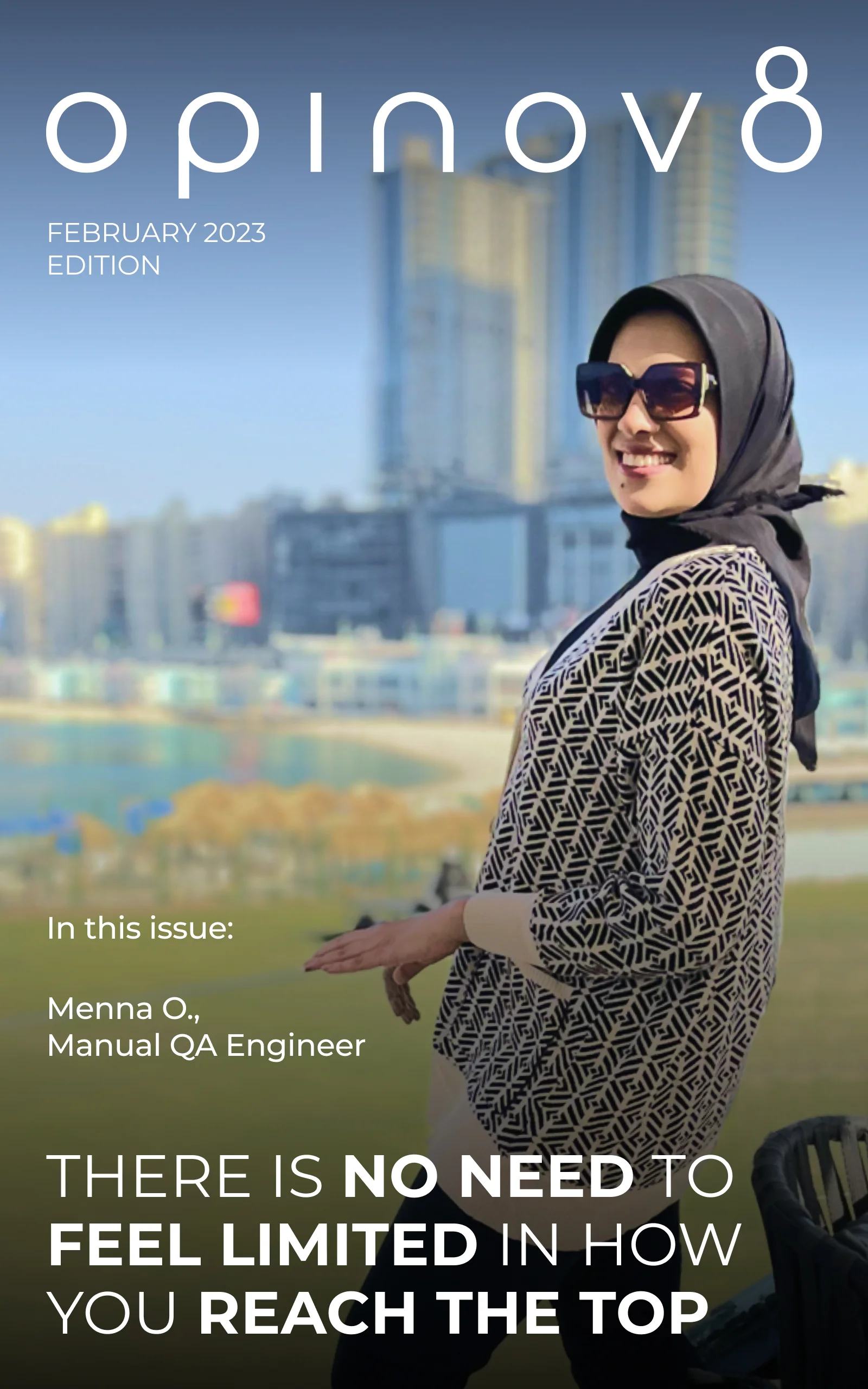 Cover Story: Menna, Manual QA Engineer