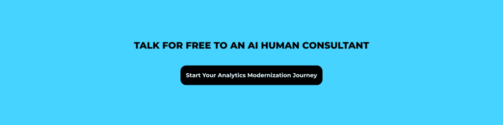 AI Consulting Firms for Analytics Modernization
