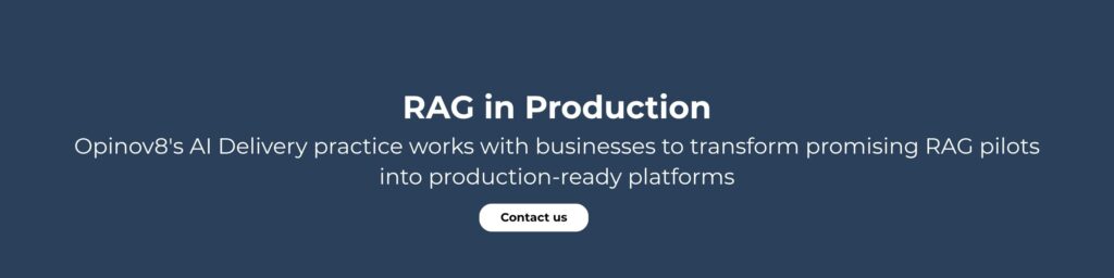 RAG in production